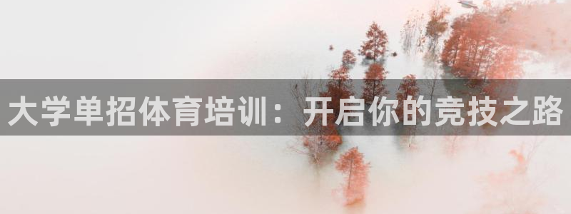 焦点娱乐跨服：大学单招体育培训：开启你的竞技之路