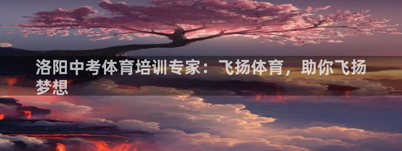 焦点娱乐开发商是谁：洛阳中考体育培训专家：飞扬体育，