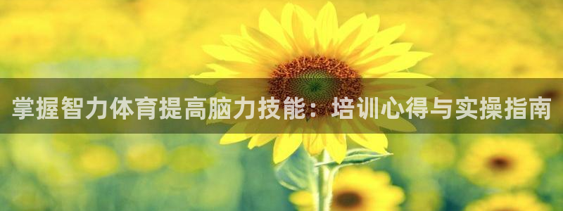 焦点娱乐平台怎么样可靠吗：掌握智力体育提高脑力技能：